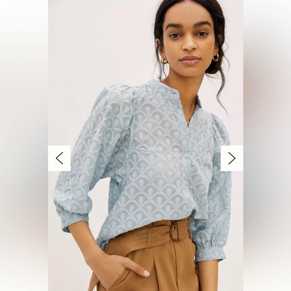 Anthropologie Pilcro - Bella Femme Button Down - XS